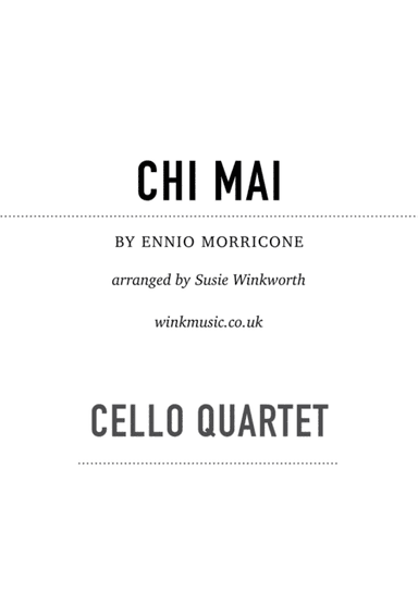 Chi Mai (arr. Susie Winkworth winkmusic.co.uk)