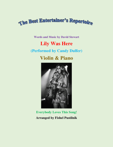 Lily Was Here (arr. F & N Enterprise)