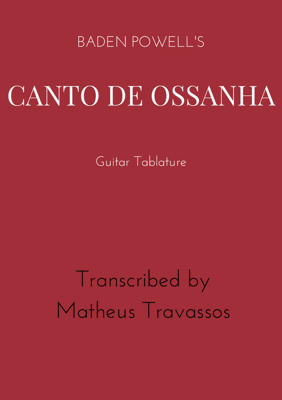 Canto De Ossanha (arr. Matheus Travassos)