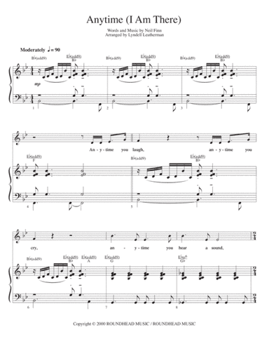 Anytime (arr. Lyndell Leatherman)