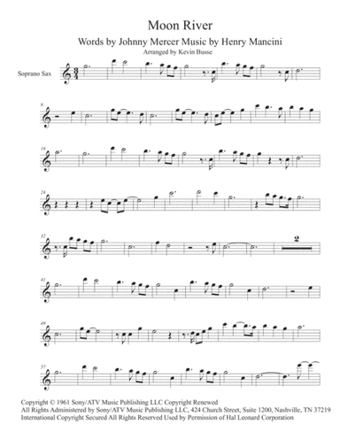Moon River (arr. Kevin Busse)