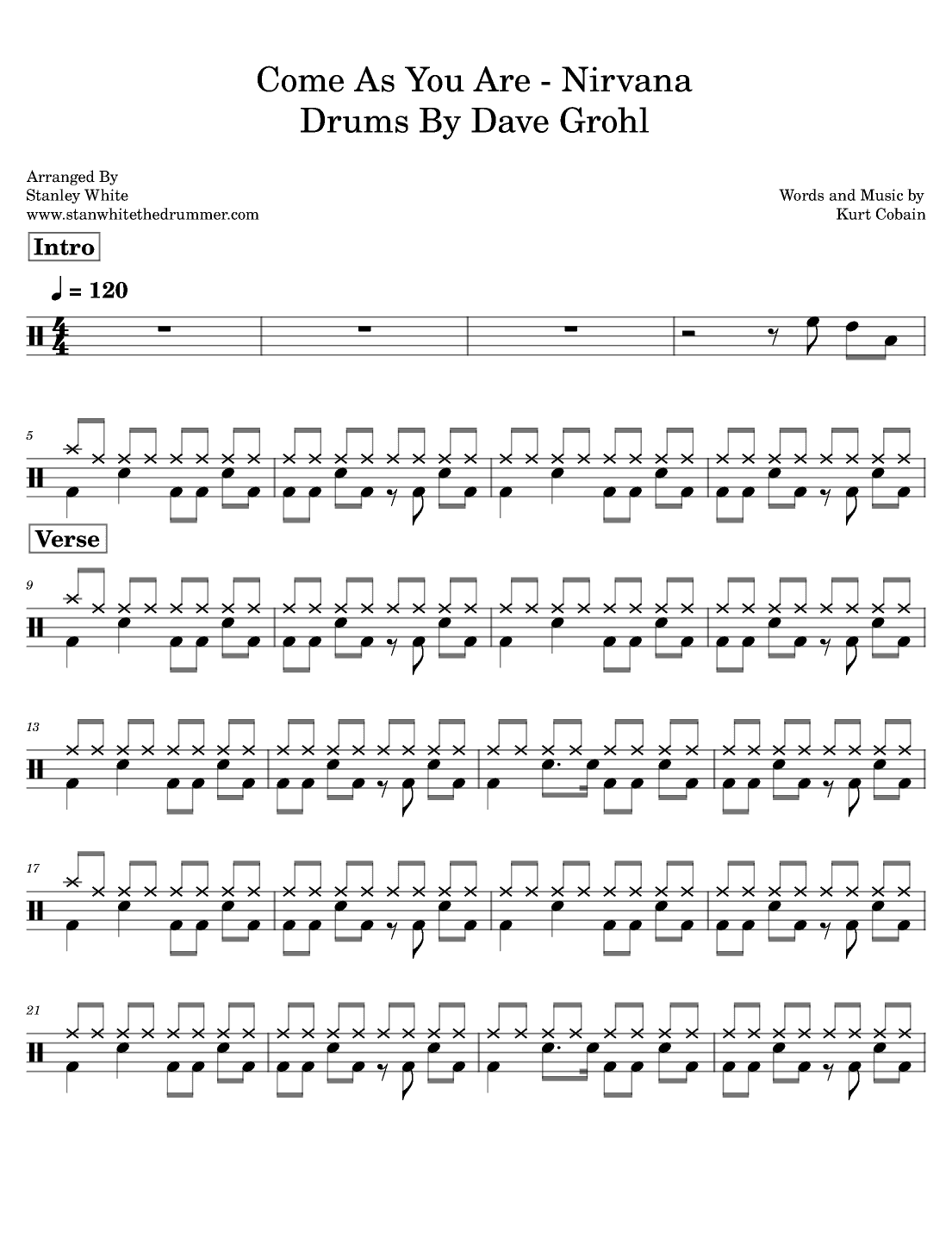 Come As You Are (arr. Stanley White)