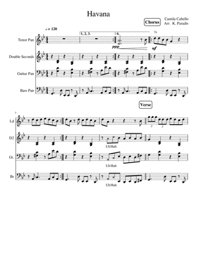 Havana (arr. Kristian Paradis)