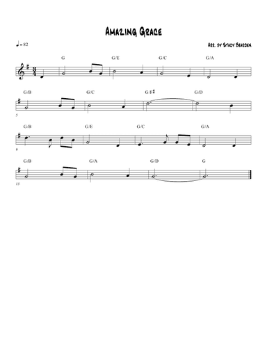 14 Jazz Hymns (arr. Stacy Bearden)