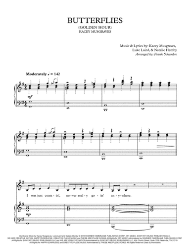 Butterflies (arr. Frank Schembre)