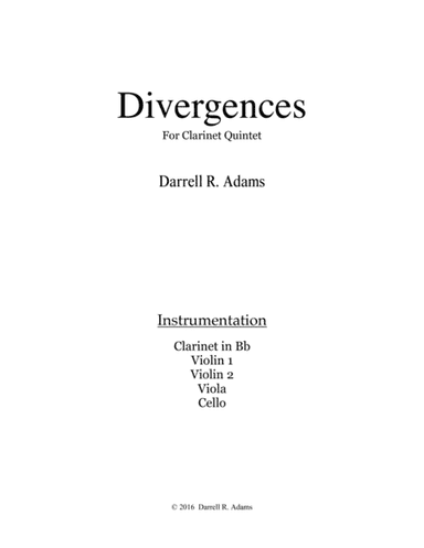 Divergences   SCORE