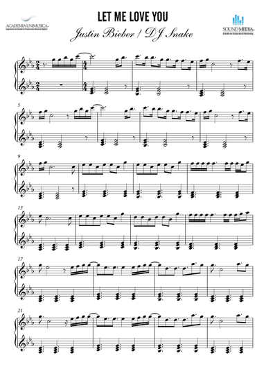 Let Me Love You (arr. Unimusic Academy (Academia Unimusica))