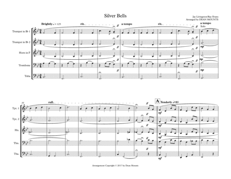 Silver Bells (arr. Dean Mounts)