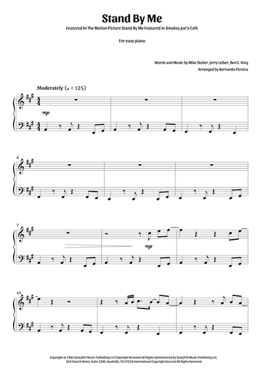 Stand By Me (arr. Bernardo Pereira)