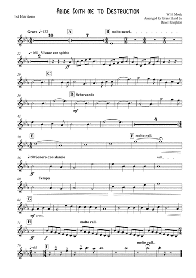 Abide with me to Destruction (arr. Dave Houghton)