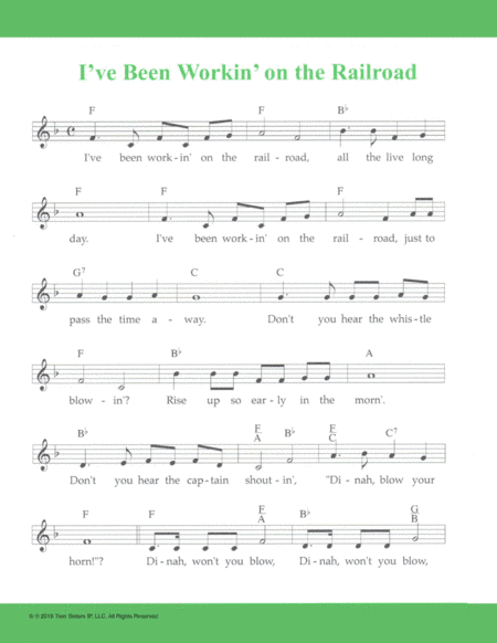 I’ve Been Workin’ on the Railroad (arr. Hal Wright)