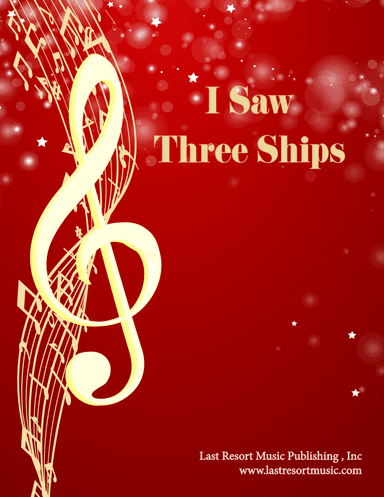 I Saw Three Ships for Flute Choir or Flute Ensemble (arr. Daniel Kelley)