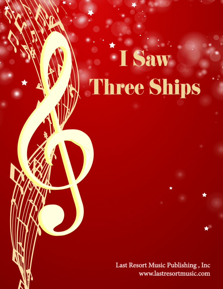 I Saw Three Ships for Flute Choir or Flute Ensemble (arr. Daniel Kelley)