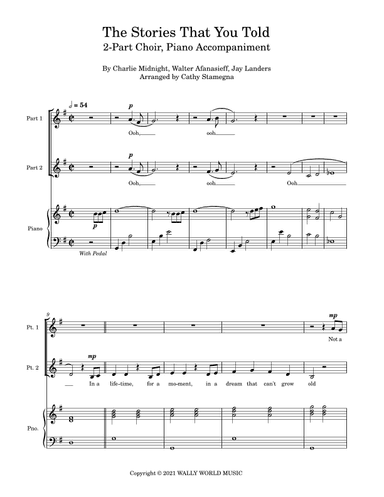 The Stories That You Told (arr. Cathy Stamegna)
