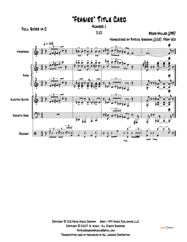 Frasier Cues (arr. Patrick Sheehan)