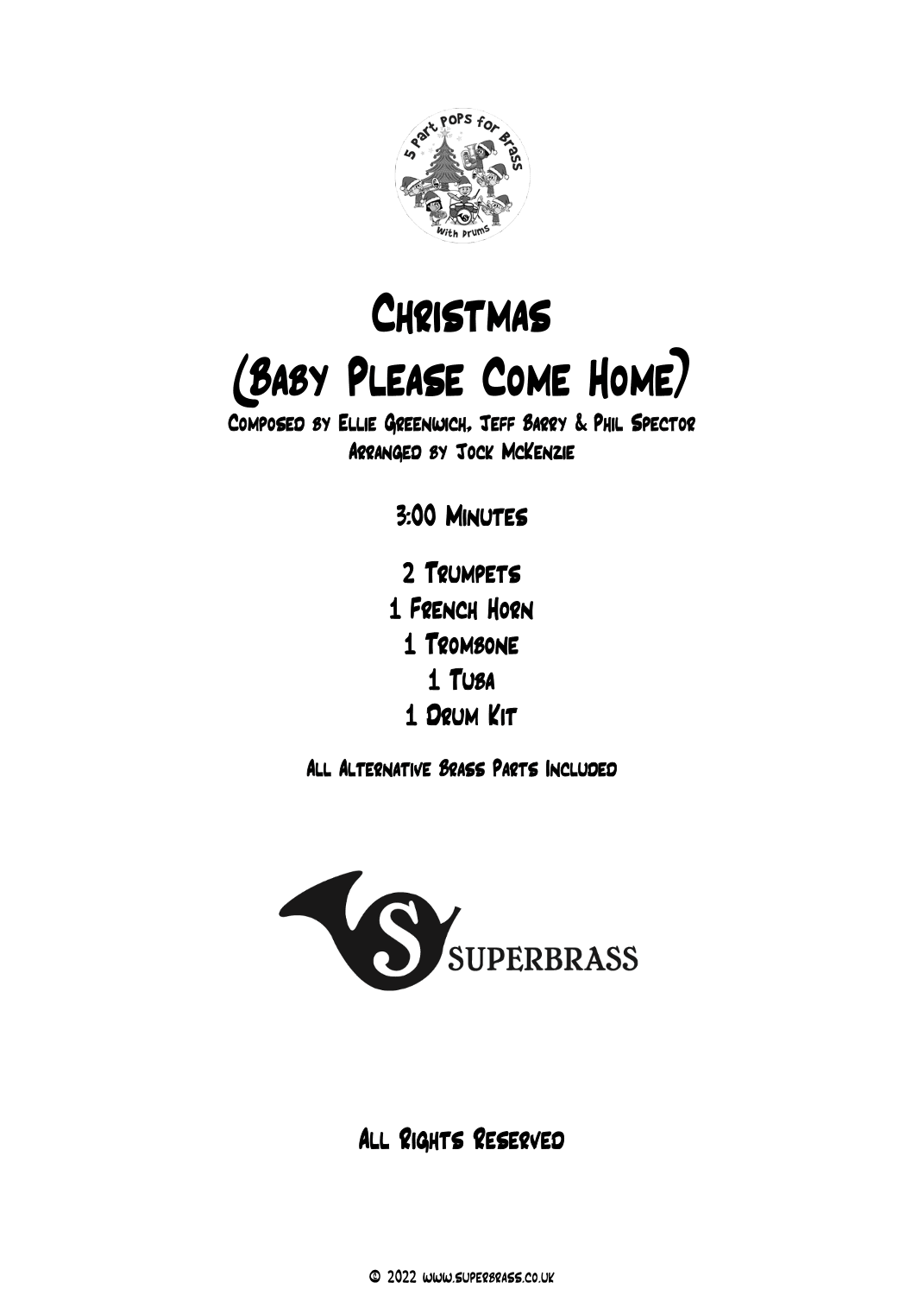 Christmas (baby Please Come Home) (arr. Jock McKenzie)