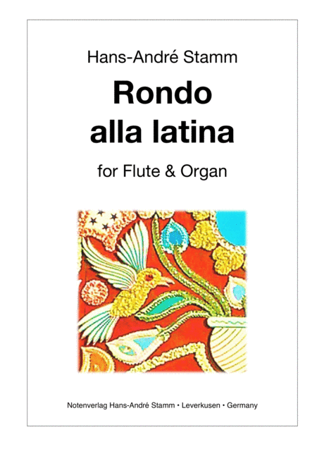 Rondo alla latina for flute and organ