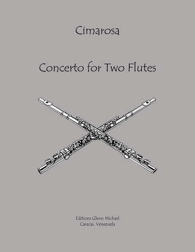 Concerto for Two Flutes (arr. Editions Glenn Michael)