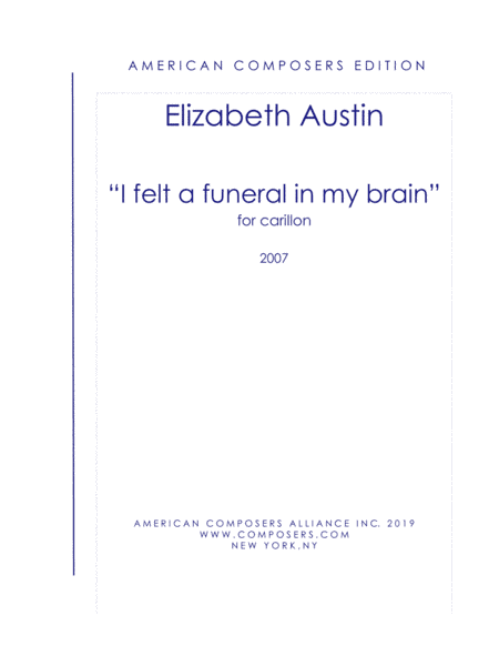 [Austin] "I felt a funeral in my brain"