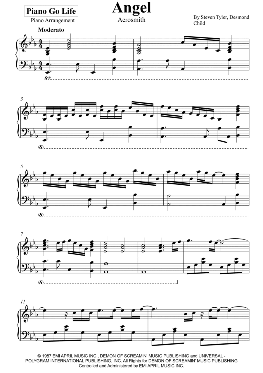 Angel (arr. Piano Go Life)