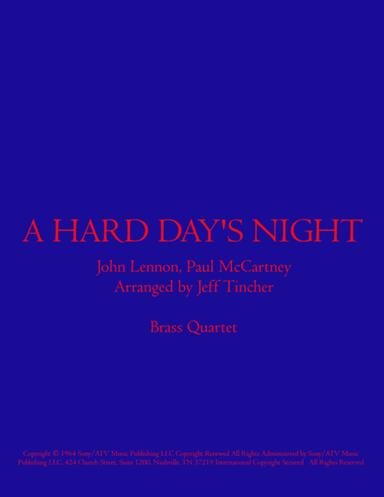 A Hard Day's Night (arr. Jeff Tincher)