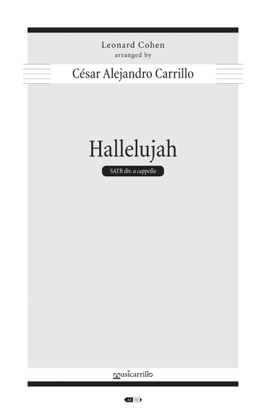 Hallelujah (arr. Cesar Alejandro Carrillo)