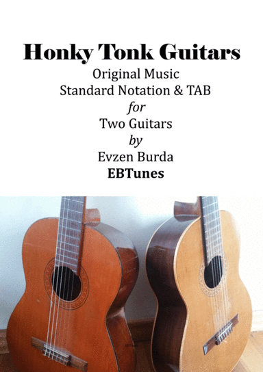 Honky Tonk Guitars - Sheet Music +TAB