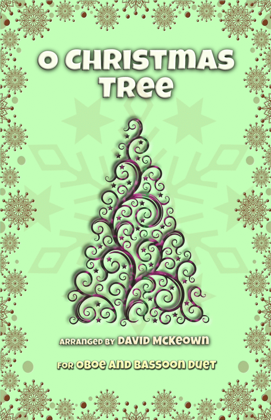 O Christmas Tree, (O Tannenbaum), Jazz style, for Oboe and Bassoon Duet (arr. David McKeown)