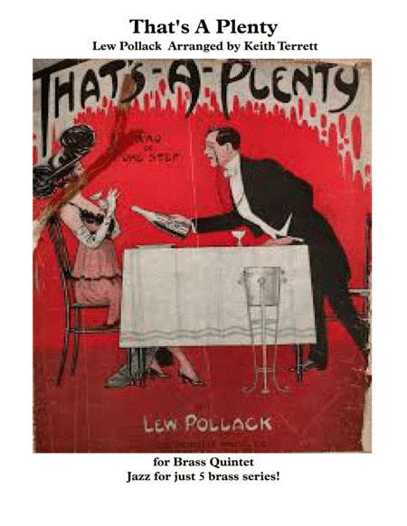 That's a Plenty for Brass Quintet ''Jazz for 5 Brass Series'' (arr. Keith Terrett)