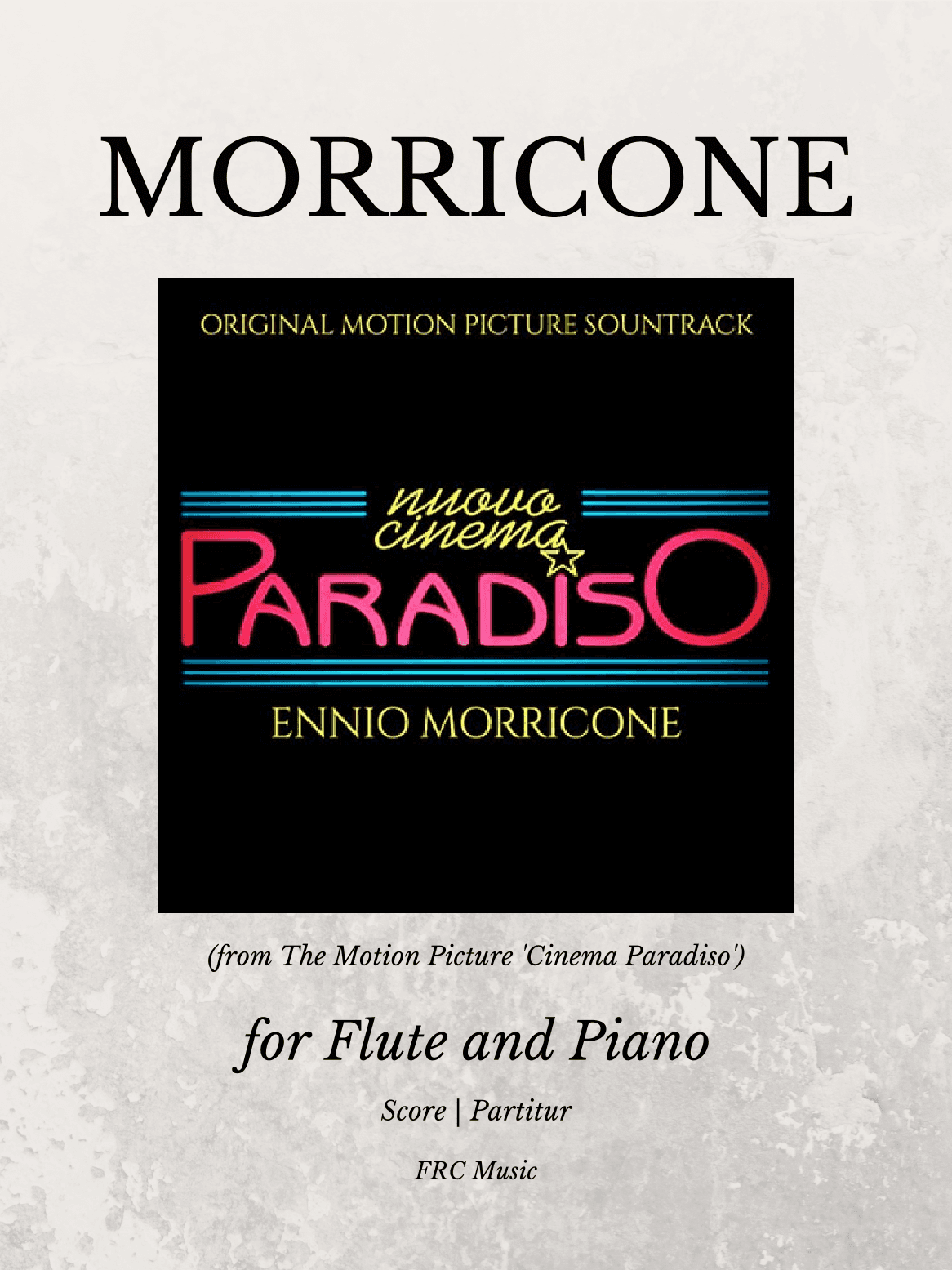 Nuovo Cinema Paradiso (arr. Flavio Regis Cunha)