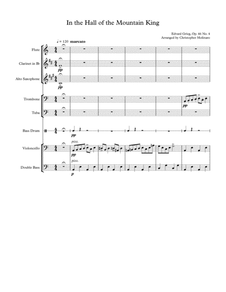 In the Hall of the Mountain King (arr. Christopher Molianro)