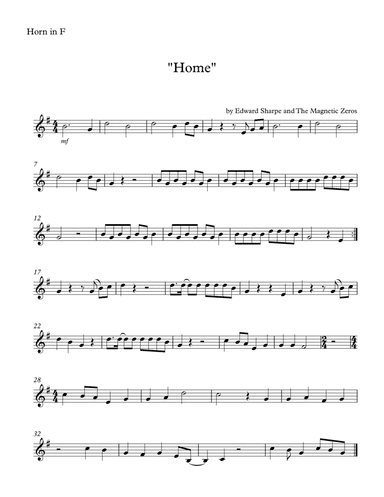 Home (arr. SongBird Music)