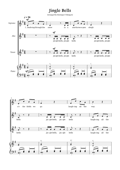 Jingle Bells (arr. Henrique F Mangoni)