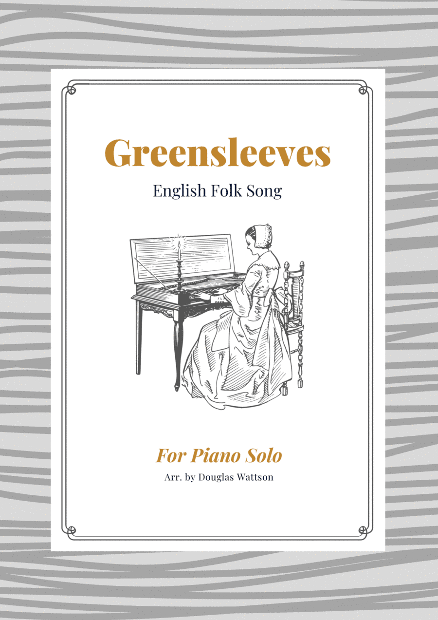 Greensleeves easy piano (arr. Douglas Wattson)
