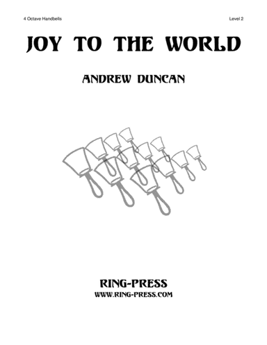 Joy to the World (4 octaves handbells, Level 2) (arr. Andrew Duncan)