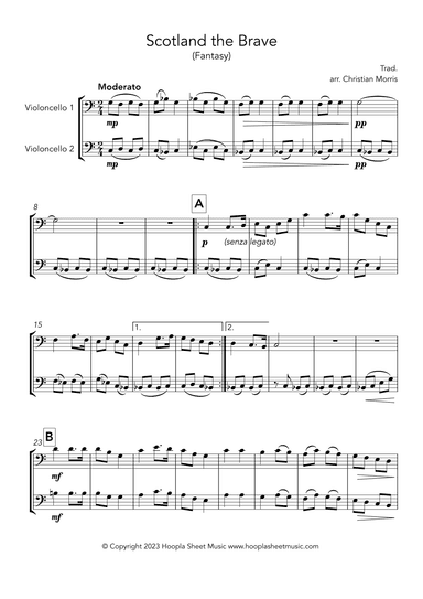 Scotland the Brave (arr. Christian Morris)