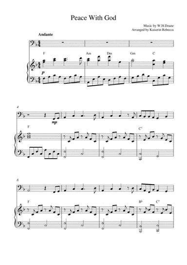 Peace With God (arr. Kaiserin Rebecca)