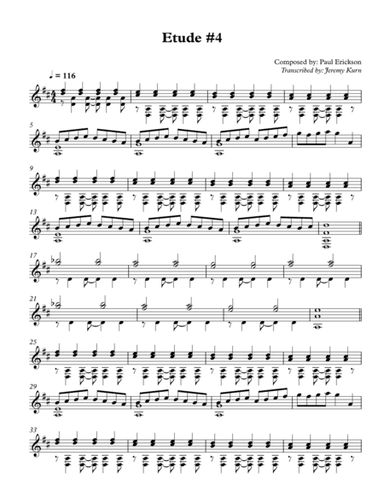 Etude #4