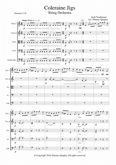 Coleraine Jigs (arr. Thomas Quigley)