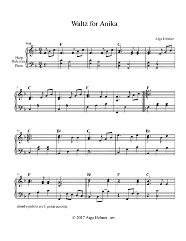 Waltz for Anika