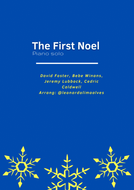 The First Noel - Piano Solo (arr. Leonardo de Lima)