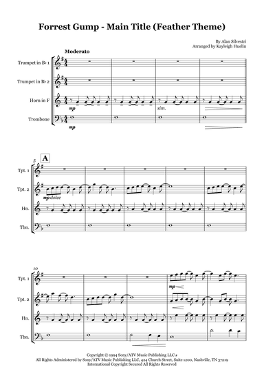 Forrest Gump - Main Title (feather Theme) (arr. Kayleigh Huelin)