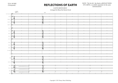 Reflections Of Earth (arr. Dereck Scott)