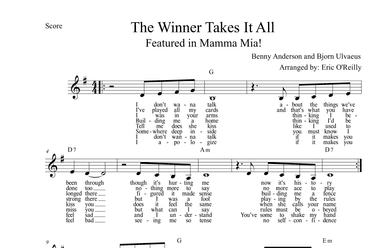 The Winner Takes It All (arr. Eric O'Reilly)