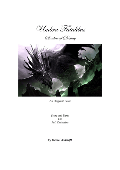 Umbra Fatalibus - Score and Parts