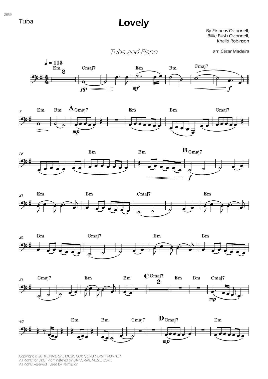Lovely (arr. César Madeira)