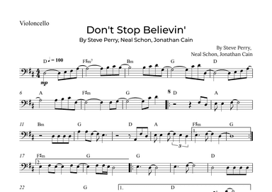 Don't Stop Believin' (arr. Alex Nunes Rodrigues)