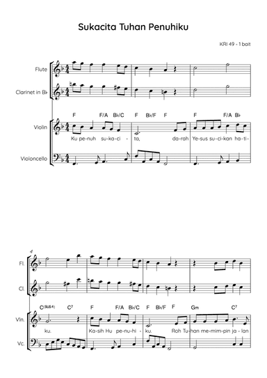 Sukacita Tuhan Penuhiku / The Joy of the Lord Fills Me (arr. Angie Wiranata)