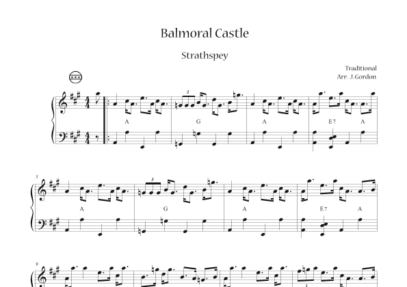 Balmoral Castle (arr. Julia Gordon)