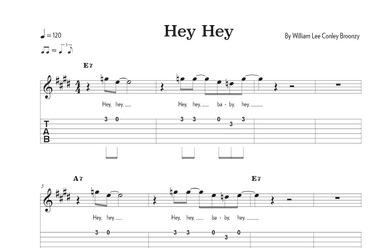 Hey Hey (arr. Riverside Guitar School)